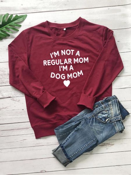 women's hoodies & sweatshirts i'm not a regular mom im dog sweatshirt women fashion spring autumn pure cotton gift funny slogan pu, Black
women's hoodies & sweatshirts i'm not a regular mom im dog sweatshirt women fashion spring autumn pure cotton gift funny slogan pu, Black