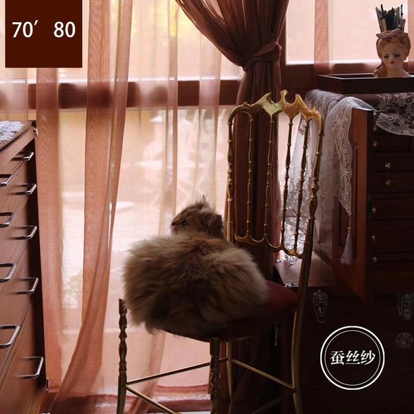 chinese style light luxury summer silk curtains custom bedroom living room balcony apricot red brown window screens curtain & drapes
chinese style light luxury summer silk curtains custom bedroom living room balcony apricot red brown window screens curtain & drapes