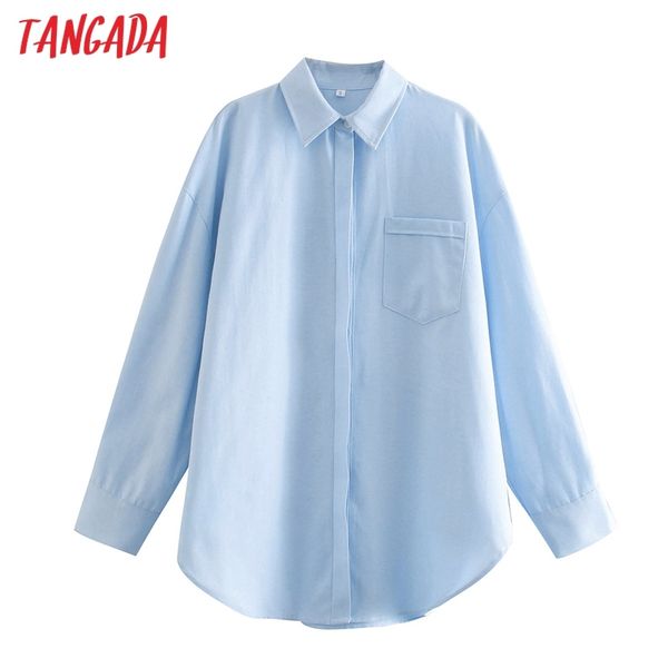women blue loose classic shirt turn down collar long sleeve chic female casual blusas ce102 210416, White
women blue loose classic shirt turn down collar long sleeve chic female casual blusas ce102 210416, White