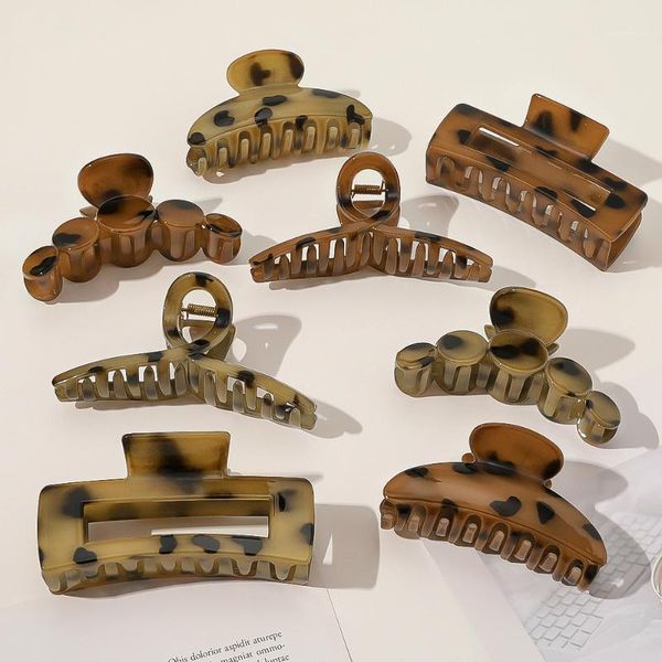 concise style hair crabs oversize leopard imitation acetic claw clips washing make upponytail holders headwear accessories1
concise style hair crabs oversize leopard imitation acetic claw clips washing make upponytail holders headwear accessories1