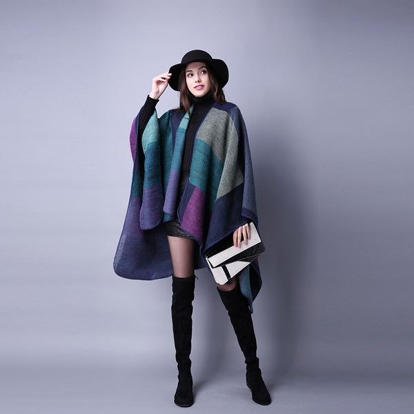 soft woman grid scarf fashion warm winter shawls outdoor travel ladies wool cloak christmas party cape lt-tta1254, Blue;gray
soft woman grid scarf fashion warm winter shawls outdoor travel ladies wool cloak christmas party cape lt-tta1254, Blue;gray