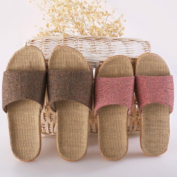 slippers women men summer soft flax indoor home flip flops open toe sandals ladies flat casual slides beach shoes, Black
slippers women men summer soft flax indoor home flip flops open toe sandals ladies flat casual slides beach shoes, Black