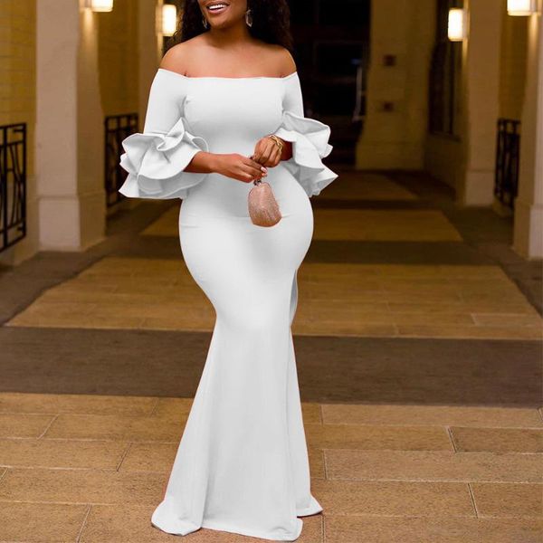 casual dresses women dress slash neck solid color evening party butterfly sleeve floor-length bodycon vestido donsignet, Black;gray
casual dresses women dress slash neck solid color evening party butterfly sleeve floor-length bodycon vestido donsignet, Black;gray