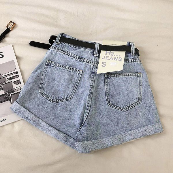 fitaylor new summer women vintage wide leg hole denim with belt casual female loose solid color blue jeans shorts 210310, White;black
fitaylor new summer women vintage wide leg hole denim with belt casual female loose solid color blue jeans shorts 210310, White;black