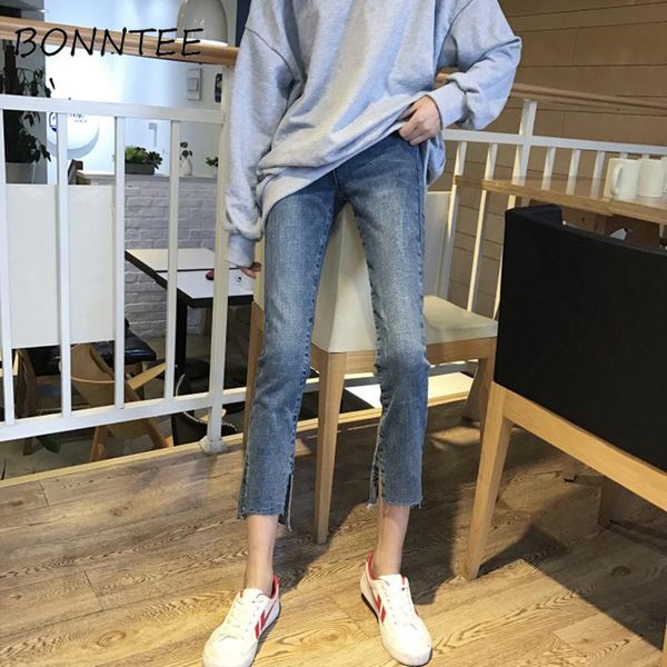 jeans women scratched zipper pockets chic pencil retro womens skinny soft students korean style simple daily women's, Blue
jeans women scratched zipper pockets chic pencil retro womens skinny soft students korean style simple daily women's, Blue