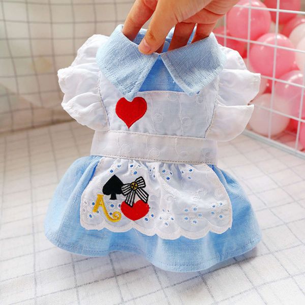 the dog clothes teddy dog summer pet clothing spring autumn bomei small puppy cat dress maid skirt
the dog clothes teddy dog summer pet clothing spring autumn bomei small puppy cat dress maid skirt