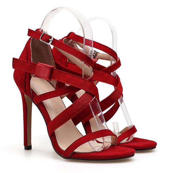 dress shoes ladies sandals stiletto high heels 11cm fighter square classic with buckle, Black
dress shoes ladies sandals stiletto high heels 11cm fighter square classic with buckle, Black