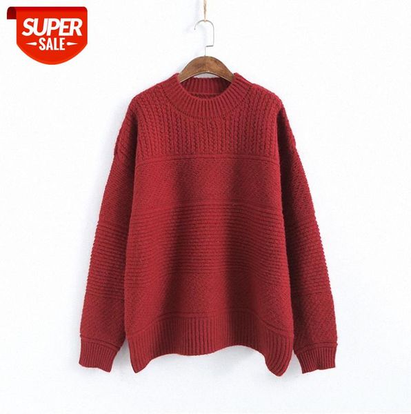 940327 sweater women's chaos needle thick wool long sleeve pullover wearing loose round neck jacket #il91, Black;gray
940327 sweater women's chaos needle thick wool long sleeve pullover wearing loose round neck jacket #il91, Black;gray
