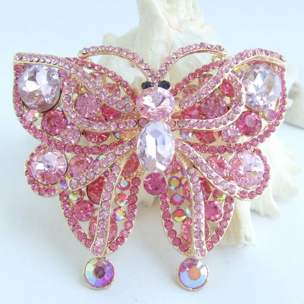 pins, brooches gorgeous 3.74" pink rhinestone crystal butterfly brooch pin pendant art deco ee04921c5, Gray
pins, brooches gorgeous 3.74" pink rhinestone crystal butterfly brooch pin pendant art deco ee04921c5, Gray