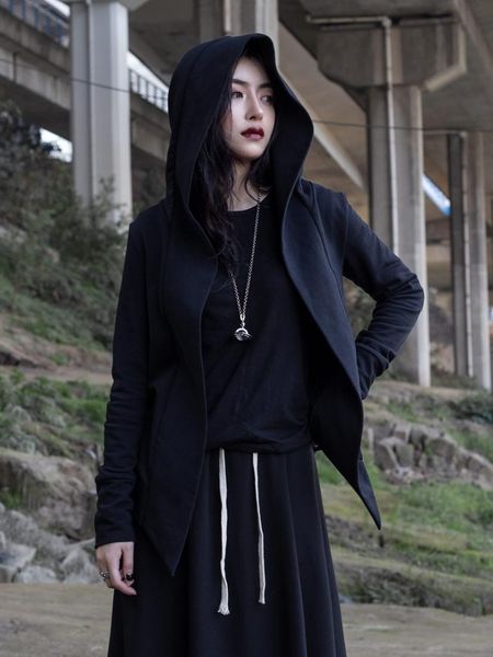 women's hoodies & sweatshirts runway seak women cotton coats gothic jackets clothing winter dust windbreaker black jacket
women's hoodies & sweatshirts runway seak women cotton coats gothic jackets clothing winter dust windbreaker black jacket