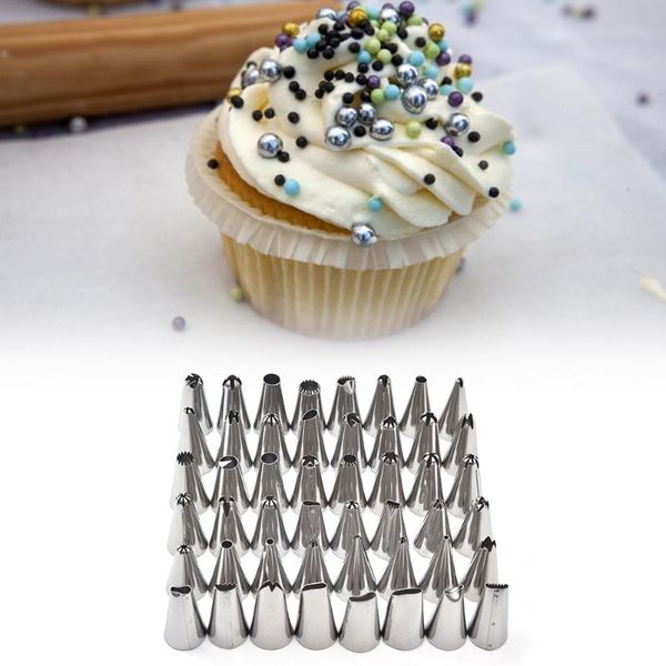48pcs/set large metal cake cream decoration tips set pastry tools stainless steel piping icing nozzle cupcake head dessert decor baking &
48pcs/set large metal cake cream decoration tips set pastry tools stainless steel piping icing nozzle cupcake head dessert decor baking &