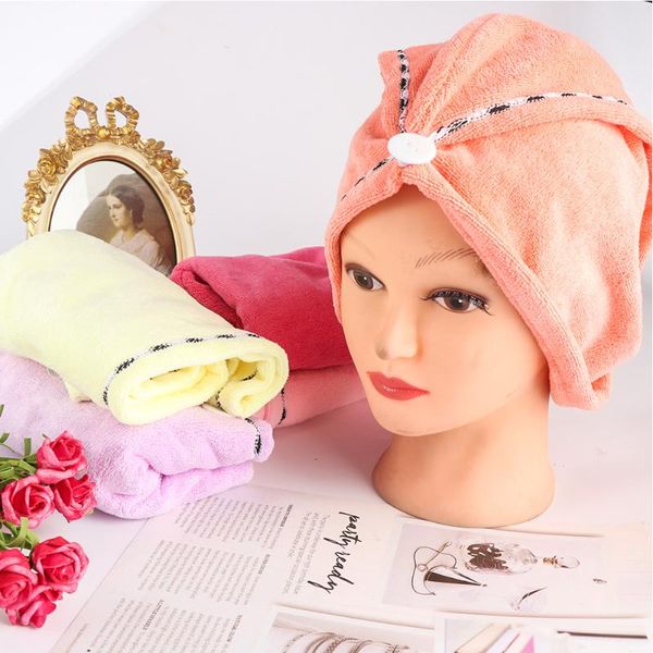 towel solid color rapid drying hair absorbent turban wrap soft shower bath cap thickened quick-drying fabric hat
towel solid color rapid drying hair absorbent turban wrap soft shower bath cap thickened quick-drying fabric hat