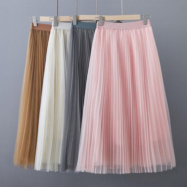 skirts women 2021 summer fashion tulle female casual pleated a-line midi skirt ladies high waist mesh tutu faldas v198, Black
skirts women 2021 summer fashion tulle female casual pleated a-line midi skirt ladies high waist mesh tutu faldas v198, Black