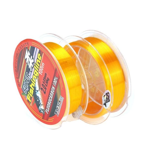 100m/200m/300m/500m fishing line fluorocarbon coated monofilament leader carp wire golden color braid
100m/200m/300m/500m fishing line fluorocarbon coated monofilament leader carp wire golden color braid
