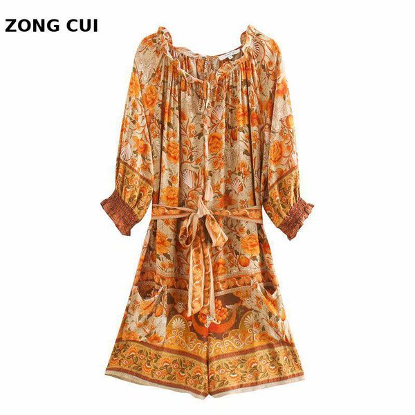 floral print boho summer jumpsuit women lace up v neck sashes loose casual beach short plus size romper women's jumpsuits & rompers, Black;white
floral print boho summer jumpsuit women lace up v neck sashes loose casual beach short plus size romper women's jumpsuits & rompers, Black;white