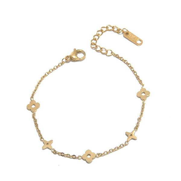 link, chain design fashion stainless steel clover love four-leaf lucky star bracelet ipg18k gold plated jewelry, Black
link, chain design fashion stainless steel clover love four-leaf lucky star bracelet ipg18k gold plated jewelry, Black