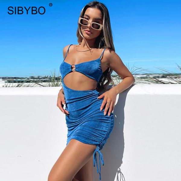 casual dresses sibybo sleeveless mini dress women cut-out backless drawstring bodycon femme summer party wrap short vestidos 2021, Black;gray
casual dresses sibybo sleeveless mini dress women cut-out backless drawstring bodycon femme summer party wrap short vestidos 2021, Black;gray