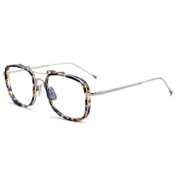 fashion sunglasses frames bs816t men titanium square frame glasses plano uv400 plank fulrim goggles 55-24-145 for prescription fullset case, Black
fashion sunglasses frames bs816t men titanium square frame glasses plano uv400 plank fulrim goggles 55-24-145 for prescription fullset case, Black