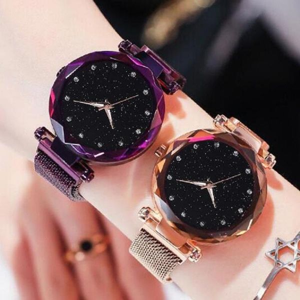 wristwatches 2021 luxury starry skywomen watches fashion diamond ladies magnet women's quartz wristwatch, Slivery;brown
wristwatches 2021 luxury starry skywomen watches fashion diamond ladies magnet women's quartz wristwatch, Slivery;brown