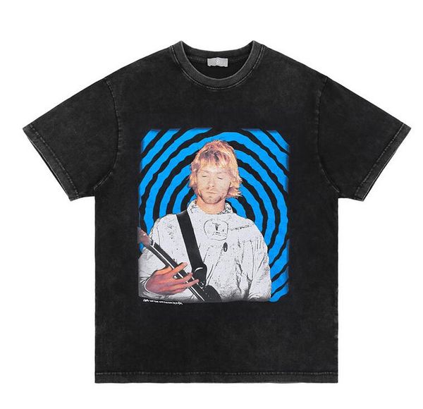 men t shirt crew neck vintage printed short sleeve washed t-shirt men's womens hip hop oversized tee, White;black
men t shirt crew neck vintage printed short sleeve washed t-shirt men's womens hip hop oversized tee, White;black