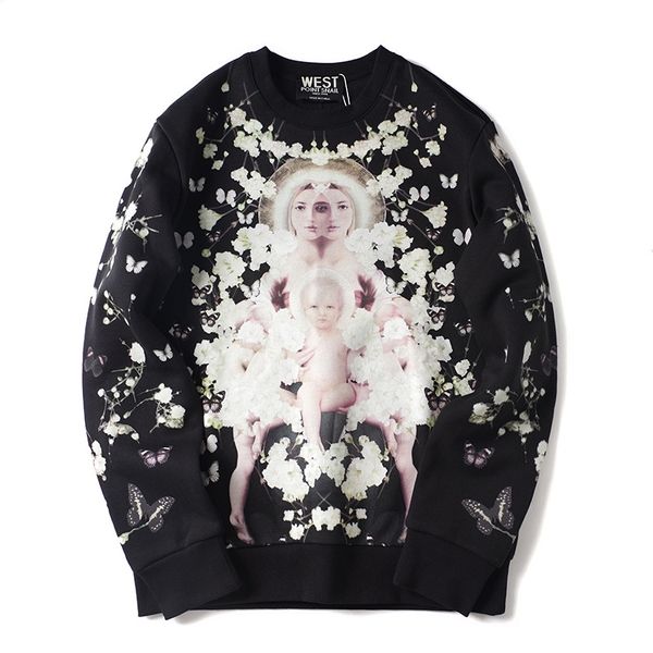 men's hoodies.. autumn and winter clothes men's new fashion brand virgin flower full body direct spray plush cotton long sleeved s, Black
men's hoodies.. autumn and winter clothes men's new fashion brand virgin flower full body direct spray plush cotton long sleeved s, Black