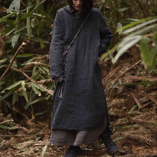 johnature women vintage spring loose hooded dress v-neck full sleeve women clothes solid color dresses 210521, Black;gray
johnature women vintage spring loose hooded dress v-neck full sleeve women clothes solid color dresses 210521, Black;gray