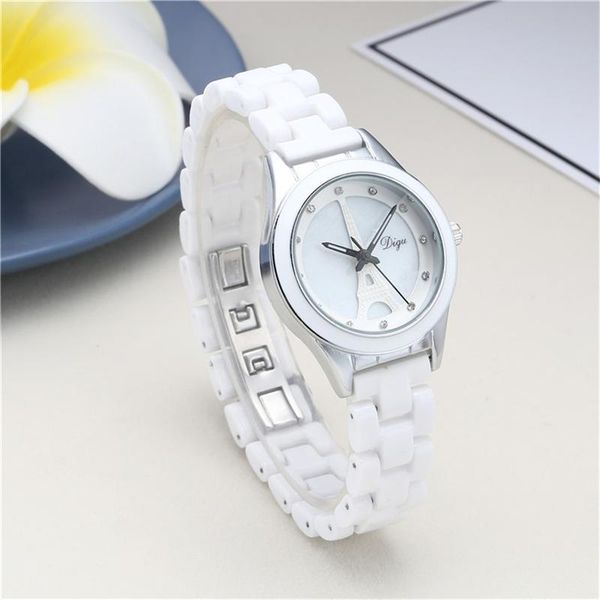 women's watch quartz waterproof ladies wristwatch tower female watches rreloj mujer wristwatches, Slivery;brown
women's watch quartz waterproof ladies wristwatch tower female watches rreloj mujer wristwatches, Slivery;brown