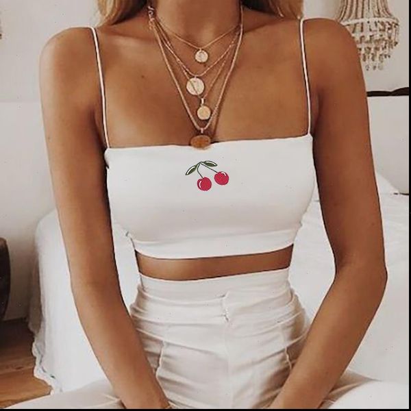 women tank crop woman cherry butterfly print sleeveless short tee shirt summer camis womens clothing y2k cute, White
women tank crop woman cherry butterfly print sleeveless short tee shirt summer camis womens clothing y2k cute, White