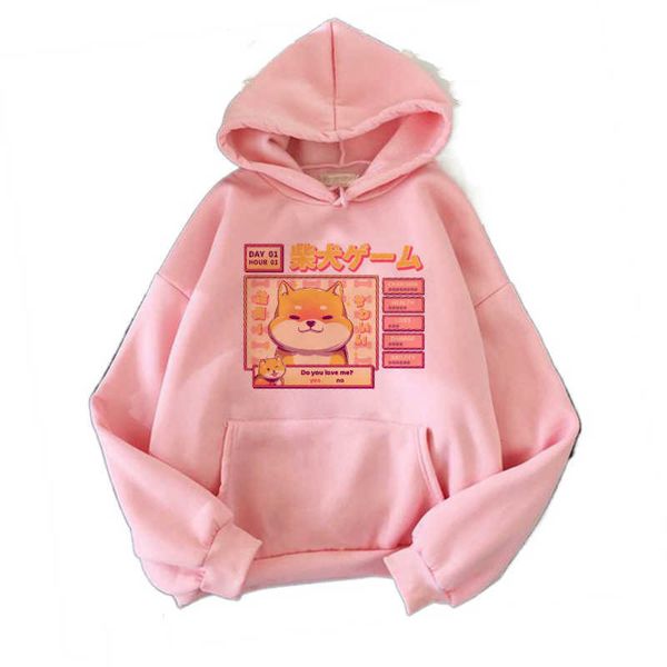oversize hoodies harakuju cartoon dog print hooded sweatshirt women summer pocket drawstring pullover sweet style cute 210526, Black
oversize hoodies harakuju cartoon dog print hooded sweatshirt women summer pocket drawstring pullover sweet style cute 210526, Black