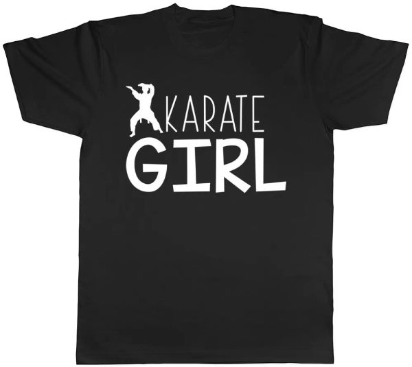 karate girl ladies womens t-shirt, White;black
karate girl ladies womens t-shirt, White;black