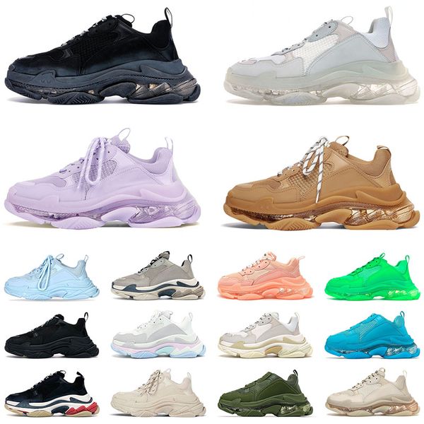 mens womens triple s casual designer shoes trainers clear sole brown black ivory beige dark green purple white glitter fashion platform spor
mens womens triple s casual designer shoes trainers clear sole brown black ivory beige dark green purple white glitter fashion platform spor