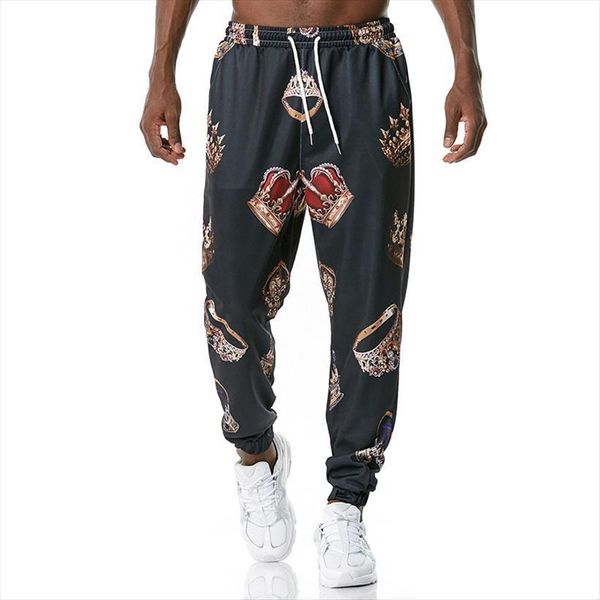 royal crown print joggers women pant 3d brand sweatpant harajuku hip hop streetwear pantalones hombre, Black
royal crown print joggers women pant 3d brand sweatpant harajuku hip hop streetwear pantalones hombre, Black