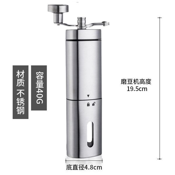 manual coffee grinders stainless steel hand machine grinder creative triangle handle upgrade household coffeeware
manual coffee grinders stainless steel hand machine grinder creative triangle handle upgrade household coffeeware