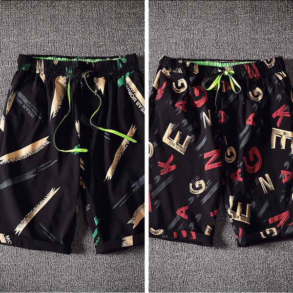 a 289 summer five minutes of pants men loose handsome popular logo trend seven 6 beach pants male flower shorts trousers slacks, Blue
a 289 summer five minutes of pants men loose handsome popular logo trend seven 6 beach pants male flower shorts trousers slacks, Blue
