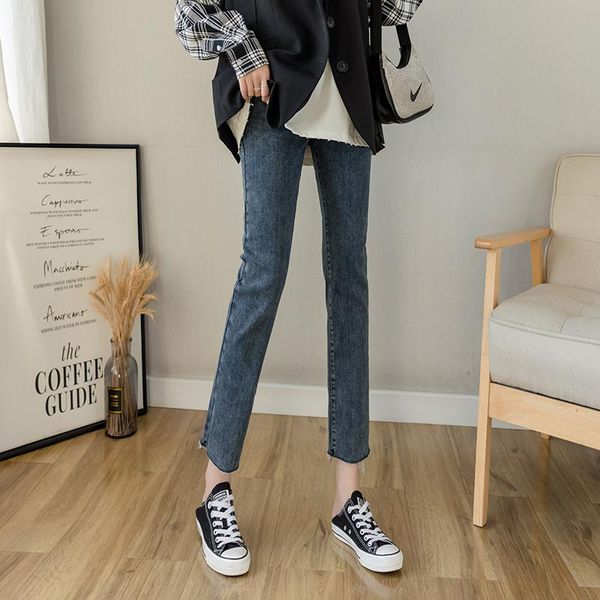 971# spring summer 9/10 stretch denim maternity jeans elastic waist belly straight pants for pregnant women pregnancy trousers bottoms, White
971# spring summer 9/10 stretch denim maternity jeans elastic waist belly straight pants for pregnant women pregnancy trousers bottoms, White
