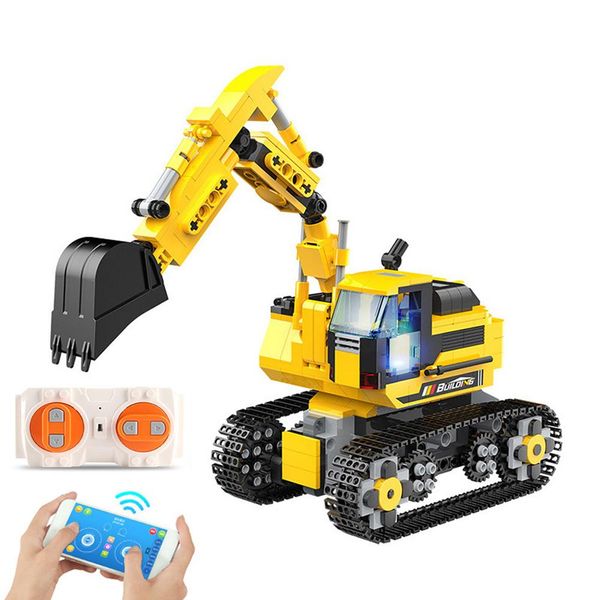 RC Excavating Machinery Toys Programmable Assembled remote control Building Blocks Truck Engineering Vehicle Car Kids Gift
RC Excavating Machinery Toys Programmable Assembled remote control Building Blocks Truck Engineering Vehicle Car Kids Gift