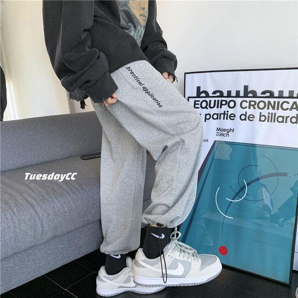 men's pants hybskr hip hop streetwear letter printed man sweatpants 2021 korean casual loose trousers, Black
men's pants hybskr hip hop streetwear letter printed man sweatpants 2021 korean casual loose trousers, Black