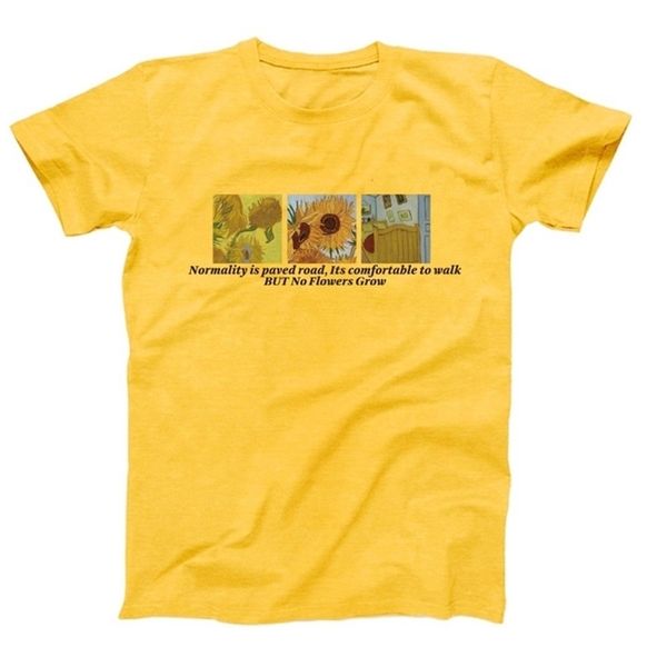 vincent van gogh the starry night t-shirt normality is paved road, its comfortable to walk,but no flowers grow 210512, White
vincent van gogh the starry night t-shirt normality is paved road, its comfortable to walk,but no flowers grow 210512, White