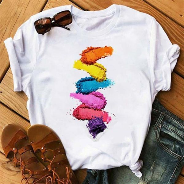 cartoon graphic 3d finger nail womens paint color fashion cute printed casual ladies clothes shirt, White
cartoon graphic 3d finger nail womens paint color fashion cute printed casual ladies clothes shirt, White