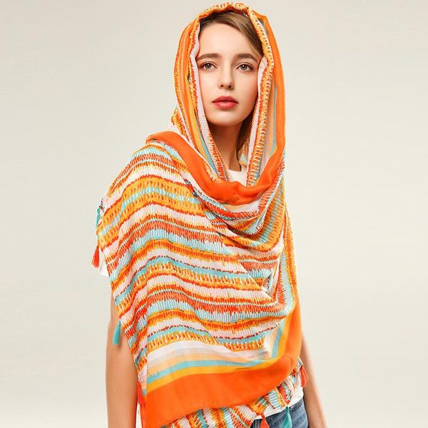 scarves 2021 women keep warm cotton linen scarf with tassels lady soft wraps striped print shawls female elegant hijab 180x90cm, Blue;gray
scarves 2021 women keep warm cotton linen scarf with tassels lady soft wraps striped print shawls female elegant hijab 180x90cm, Blue;gray
