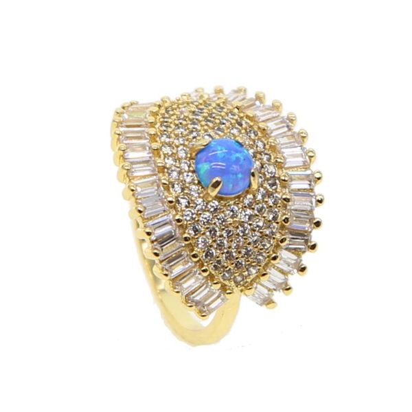 cluster rings fashion 1.2ct round created opal inlay blue fire cocktail ring genuine + cubic zirconia cz eye vintage jewelry for women, Golden;silver
cluster rings fashion 1.2ct round created opal inlay blue fire cocktail ring genuine + cubic zirconia cz eye vintage jewelry for women, Golden;silver