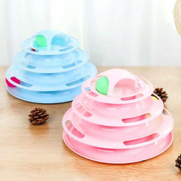 cat toys 4 levels tracks interactive moving balls tower track puppy amusement plate kitten
cat toys 4 levels tracks interactive moving balls tower track puppy amusement plate kitten