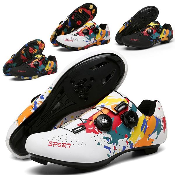spring and autumn road bike cycling shoes men's outdoor sports self-locking racing women's bicycle footwear, Black
spring and autumn road bike cycling shoes men's outdoor sports self-locking racing women's bicycle footwear, Black