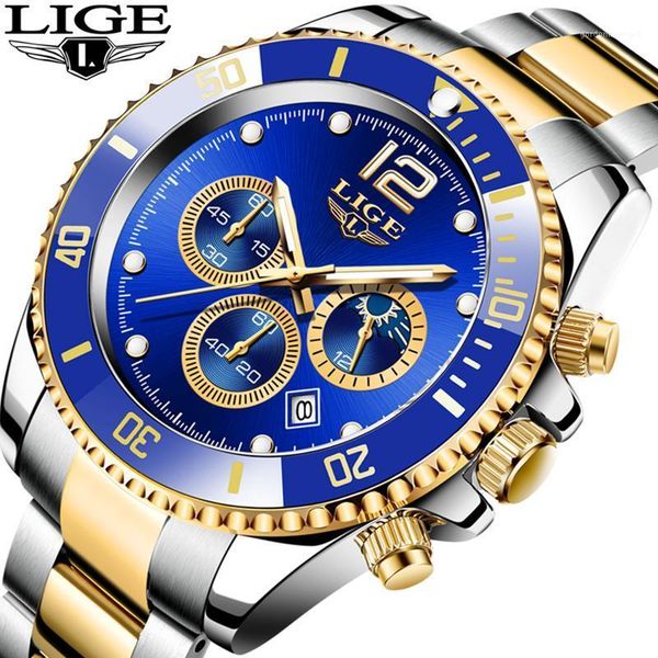 wristwatches lige 2021 fashion diver mens watches waterproof quartz watch for men stainless steel sport chronograph+box, Slivery;brown
wristwatches lige 2021 fashion diver mens watches waterproof quartz watch for men stainless steel sport chronograph+box, Slivery;brown
