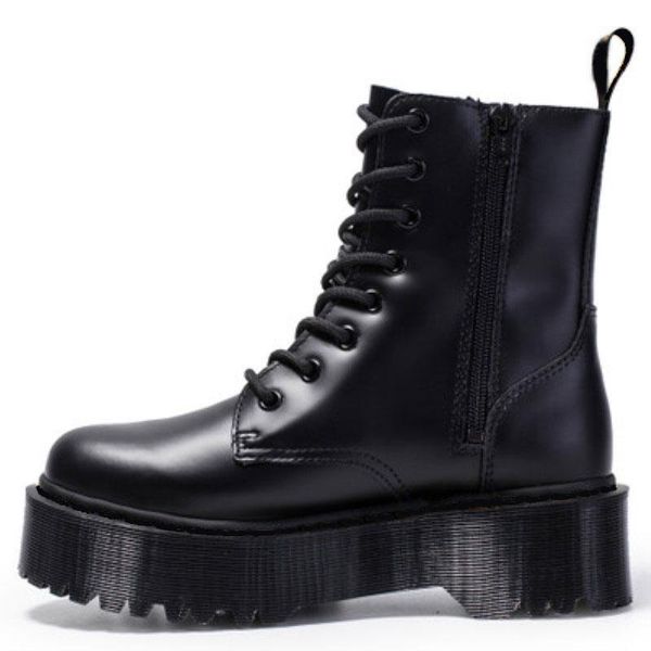 boots platform women chunky shoes 2021 black leather ankle punk thick bottom motorcycle boot de mujer
boots platform women chunky shoes 2021 black leather ankle punk thick bottom motorcycle boot de mujer