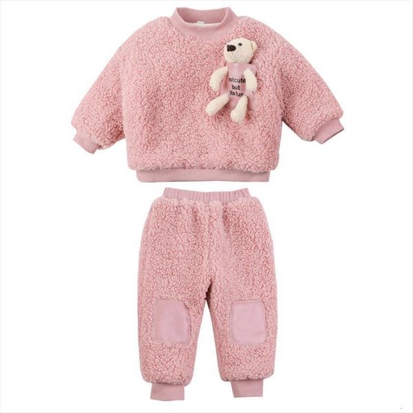winter warm children suit fleece thicken baby girls clothing sets plus thick velvet pullover sweater pants 2pcs infant tracksui, White
winter warm children suit fleece thicken baby girls clothing sets plus thick velvet pullover sweater pants 2pcs infant tracksui, White