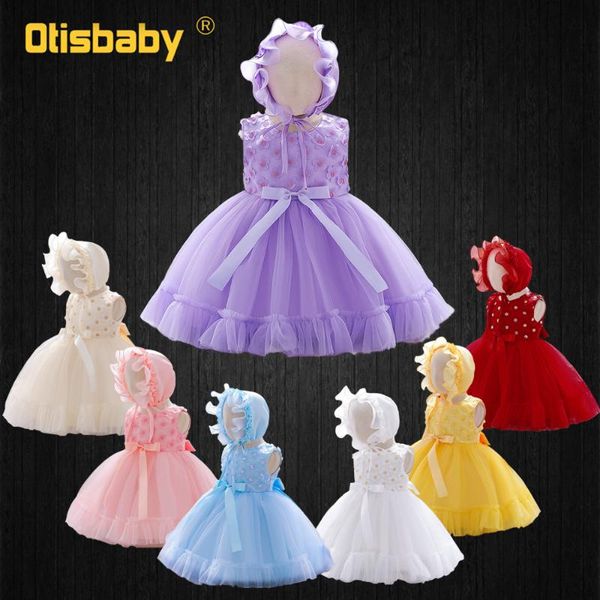 girl's dresses 2pcs baby floral christening champagne pink 1 2 3 year birthday princess dress for girl born lace flower sun hat, Red;yellow
girl's dresses 2pcs baby floral christening champagne pink 1 2 3 year birthday princess dress for girl born lace flower sun hat, Red;yellow