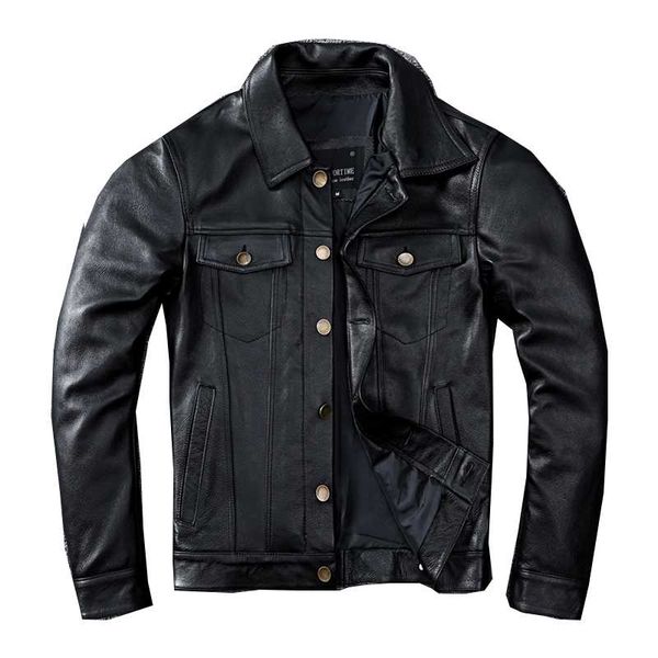 men's jackets men's denim jacket classic cowhide button coat plus size 5xl fashion leather, Black;brown
men's jackets men's denim jacket classic cowhide button coat plus size 5xl fashion leather, Black;brown