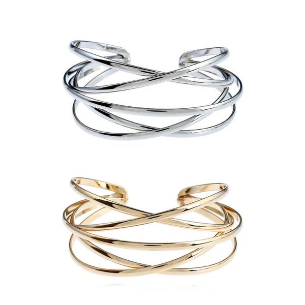 bangle fashion wire silver plated gold color expandable adjustable cuff bangles bracelets girls women ladies bohemia boho, Black
bangle fashion wire silver plated gold color expandable adjustable cuff bangles bracelets girls women ladies bohemia boho, Black