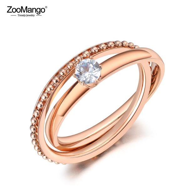 wedding rings zoomango original design 2 in 1 cubic zirconia jewelry titanium stainless steel cz crystal ring for women zr19110, Slivery;golden
wedding rings zoomango original design 2 in 1 cubic zirconia jewelry titanium stainless steel cz crystal ring for women zr19110, Slivery;golden
